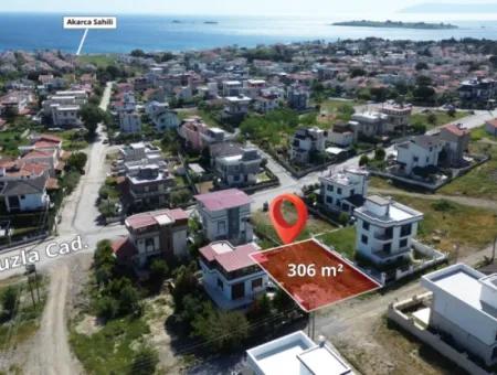 Grundstück Zum Verkauf Mit Villa-Zonierung In Fußläufiger Entfernung Zum Meer In Seferihisar Akarca