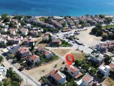 Sommervilla Zum Verkauf Mit Garten Auf Drei Seiten, Fußläufig Zum Akarca Beach