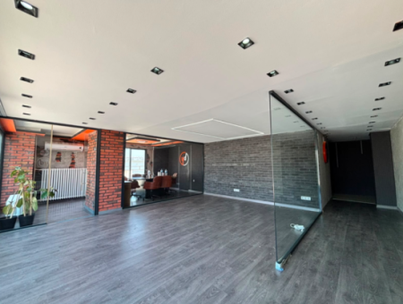 7. Stock, 410 M², Staffel, 3, 1 Wohnung Zu Mieten Mit Meerblick Auf Dem Alsancak Republikplatz!