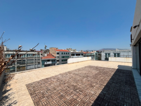 7. Stock, 410 M², Staffel, 3, 1 Wohnung Zu Mieten Mit Meerblick Auf Dem Alsancak Republikplatz!