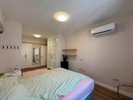 3 1 Luxuriöse Möblierte Wohnung Zur Vermietung Mit Parkplatz In Karşiyaka Demirköprü!