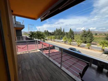 Luxuriöses Duplex Auf Einem Gelände Mit Meerblick Und Pool In Seferihisar Doğanbey!