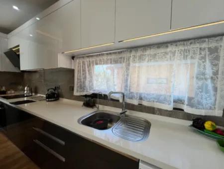 Luxuriöses Duplex Auf Einem Gelände Mit Meerblick Und Pool In Seferihisar Doğanbey!