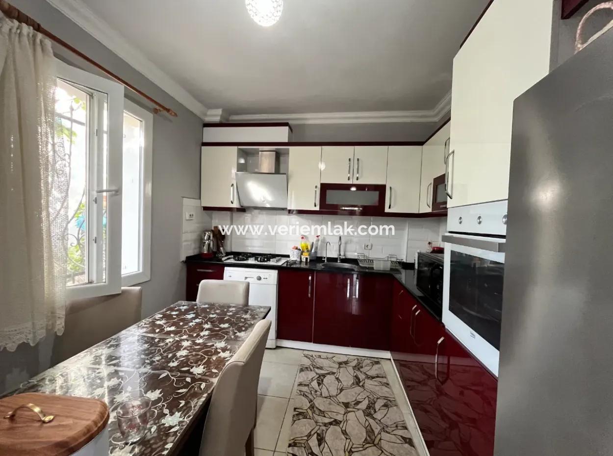 Detached Villa With Sea View And Large Garden In Akarca, Seferihisar