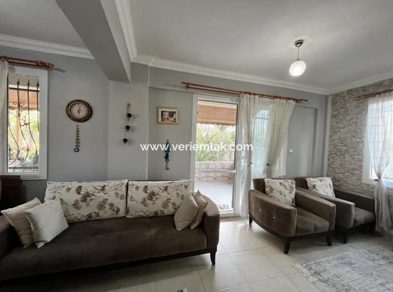 Detached Villa With Sea View And Large Garden In Akarca, Seferihisar