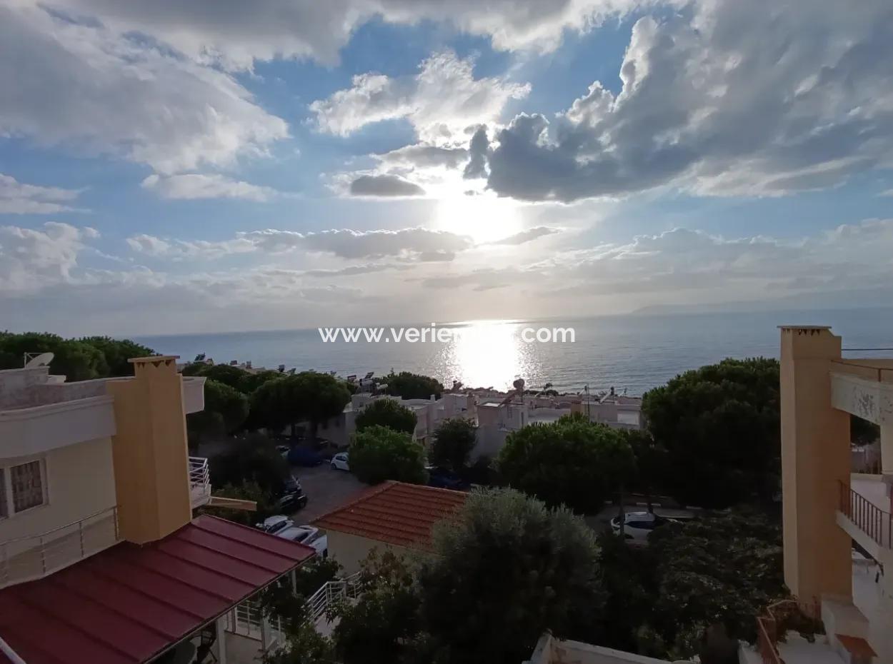 4 2 Triplex Villas With Sea View In Seferihisar Banksis Apartments