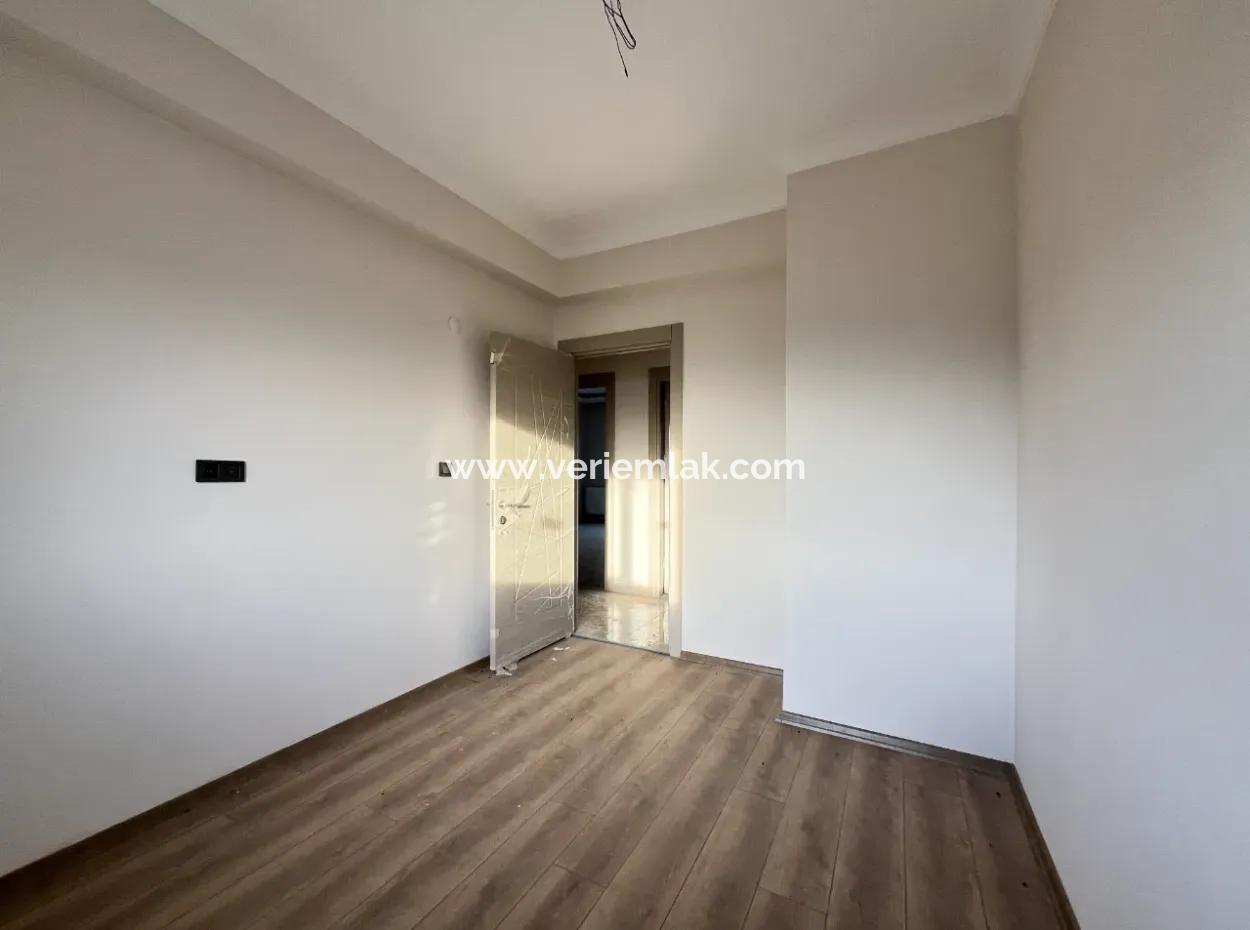 2 1 Brand New Apartment In Seferihisar With Separate Kitchen, Balcony And 3 Built-In Sets!