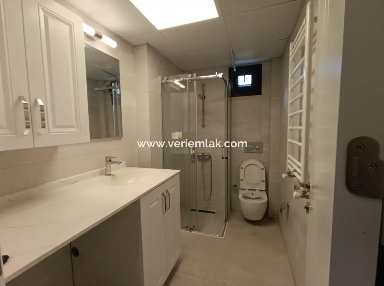 2 1 Brand New Apartment With Separate Kitchen In A Complex With Garden, Pool And Security In Seferihisar Camikebir Neighborhood!