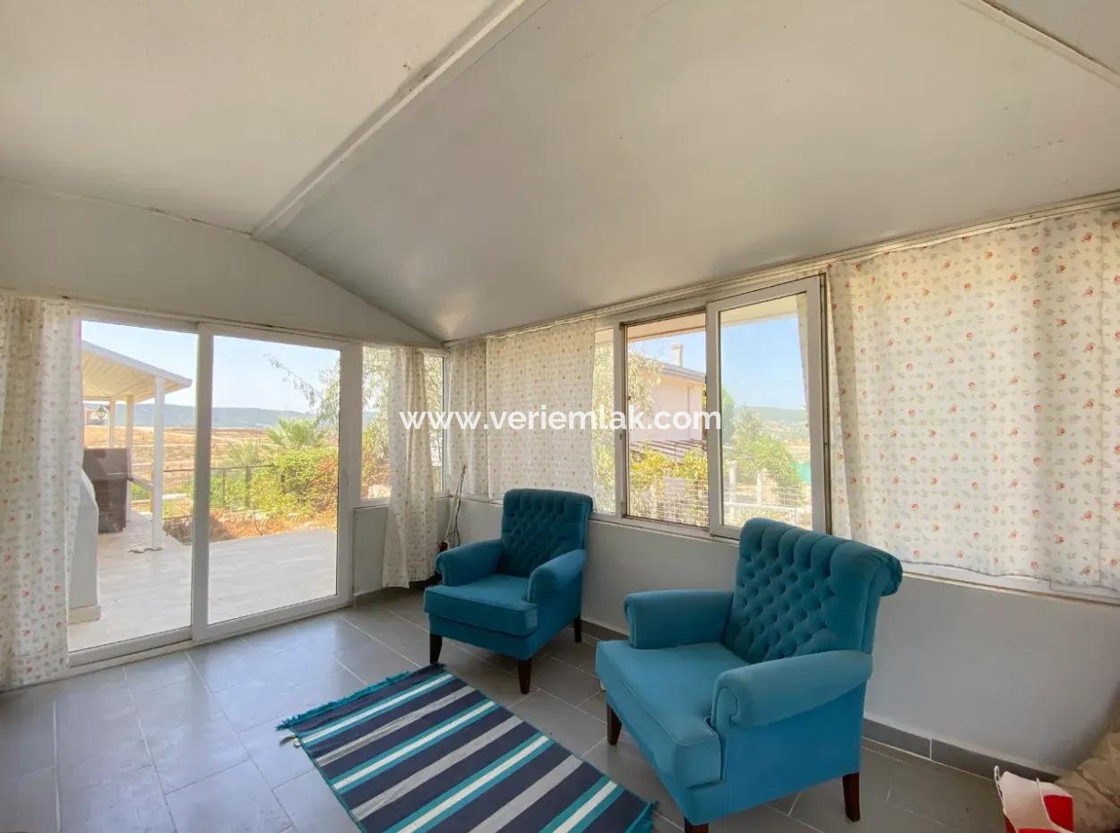 4 1 Villas For Sale With Large Gardens In A Complex In Seferihisar Ulamiş