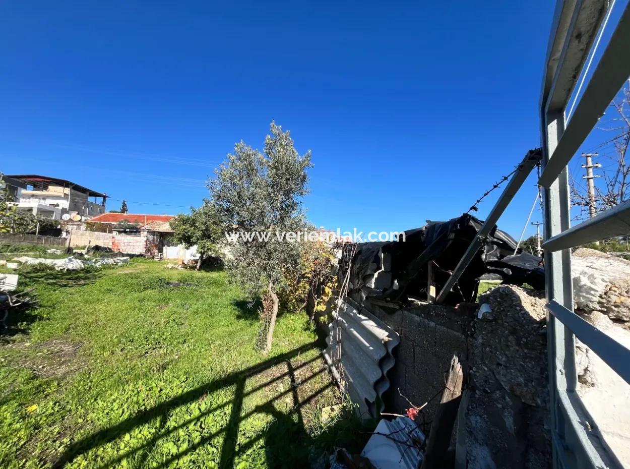 1000 M² Village Zoned Land For Sale In Urla Bademler Village!