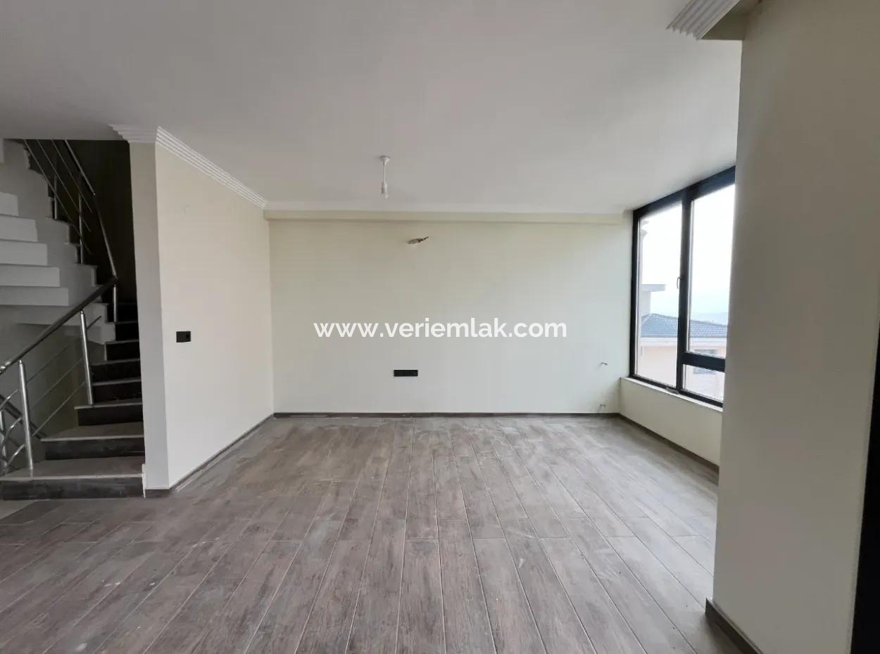 Brand New Villa With Castle Architecture In Seferihisar Akarca, In A Complex With A View And Pool