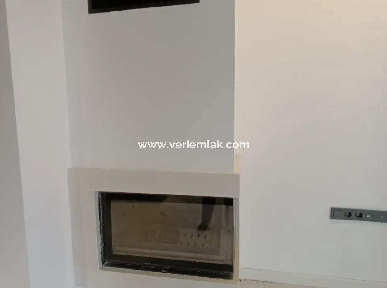 Villa With Fireplace With Sea View In Seferihisar Akarca!