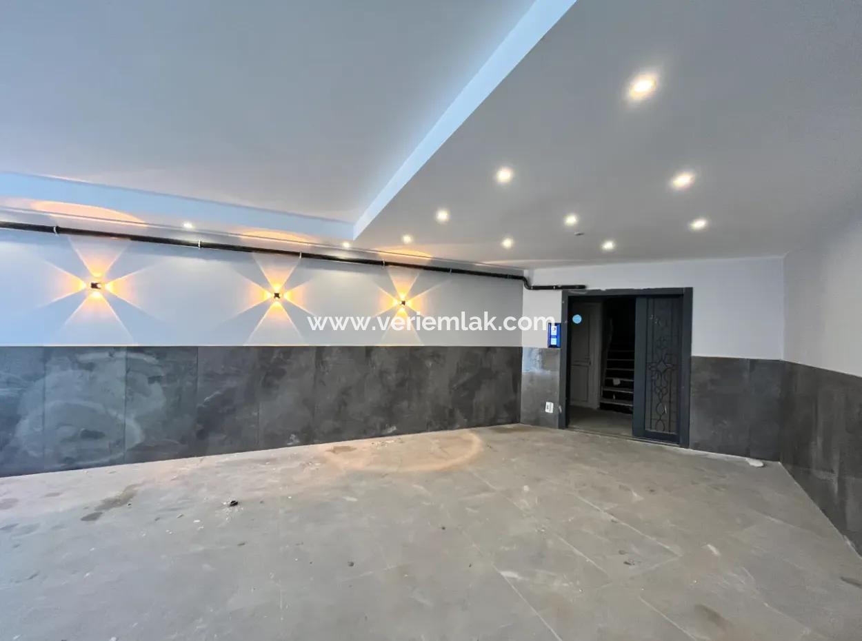 4 1 Terraced Duplex Apartment In Seferihisar Bazaar Center!