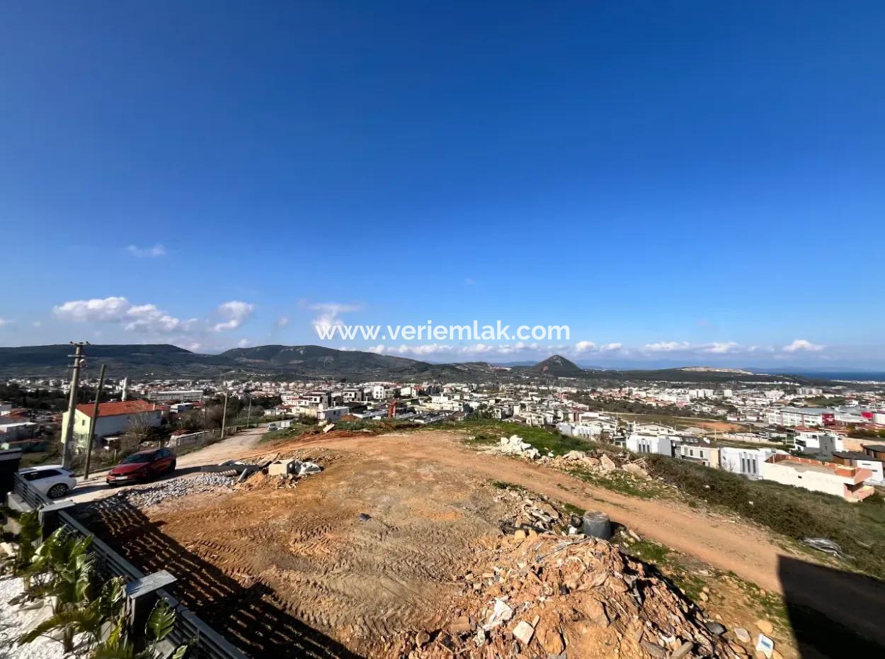 Unique Land With Panoramic Sea View In Güzelbahçe Mustafakemal Paşa District!