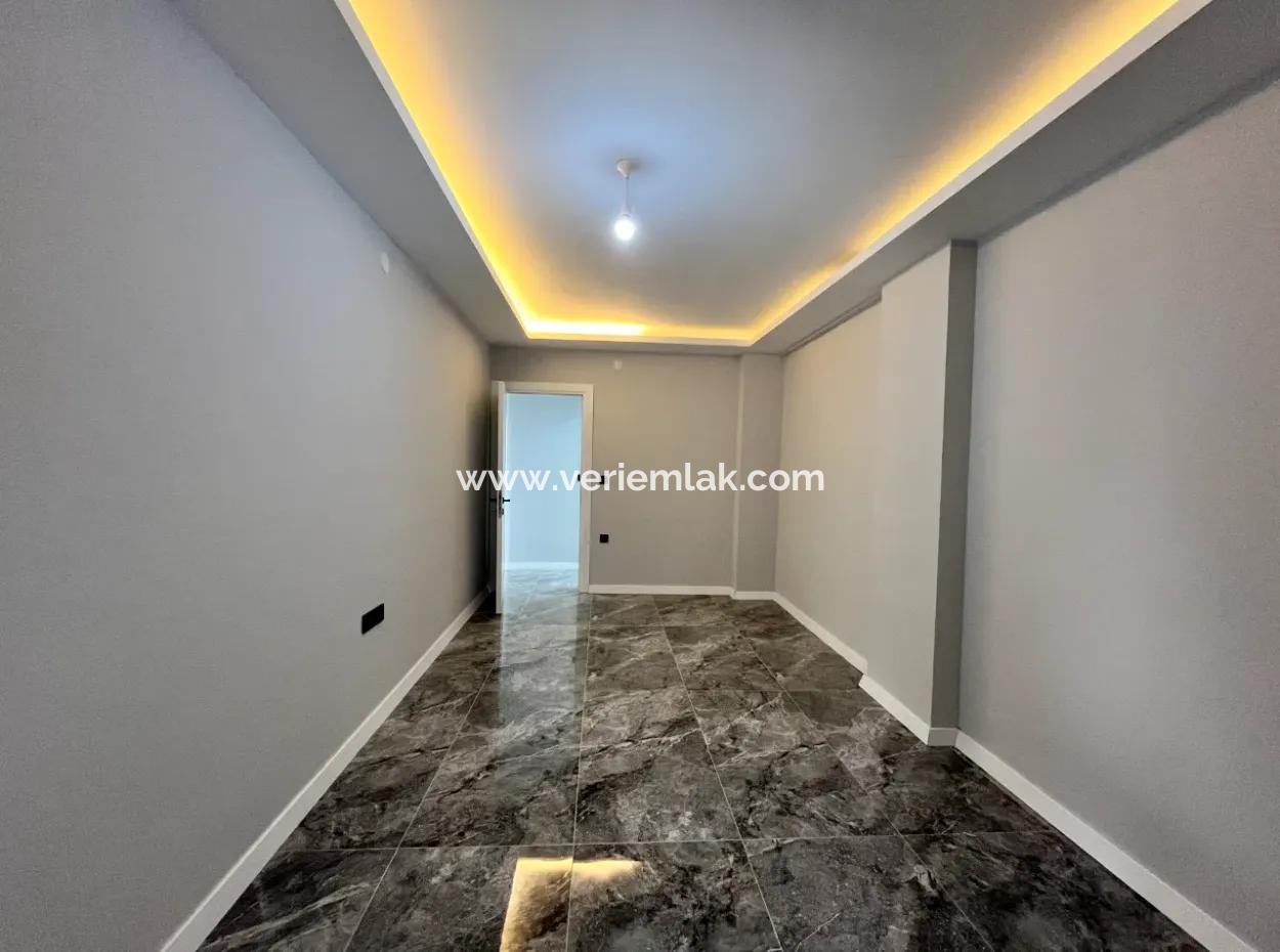 4 Bedrooms 1 Living Room Brand New Villa For Sale With Large Garden In Seferhisar Akarca
