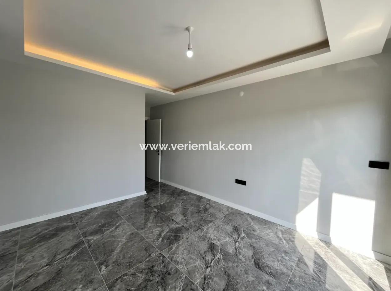 4 Bedrooms 1 Living Room Brand New Villa For Sale With Large Garden In Seferhisar Akarca