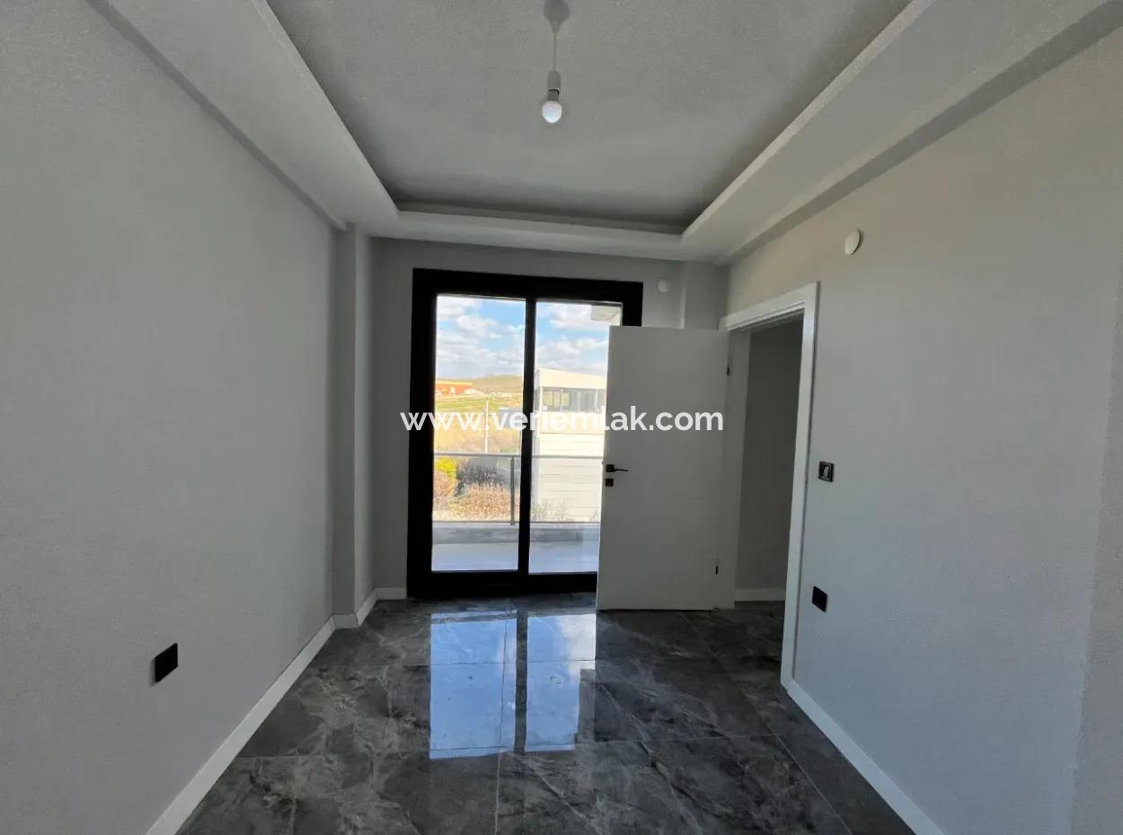 4 Bedrooms 1 Living Room Brand New Villa For Sale With Large Garden In Seferhisar Akarca