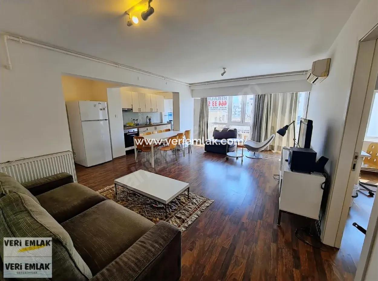 Furnished Apartment For Rent In Alsancak Gundogdu Square!