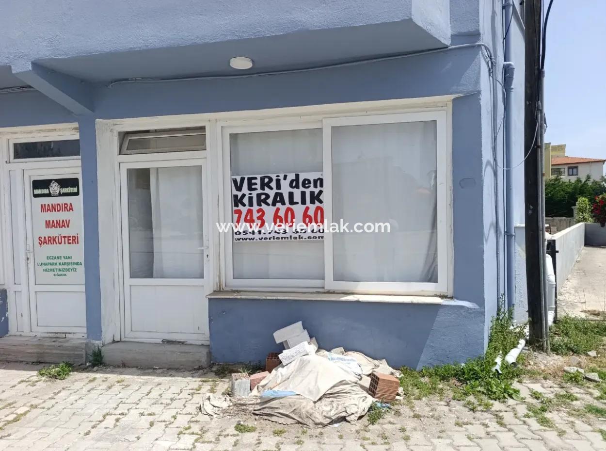 35M² Shop For Rent In Sığacık