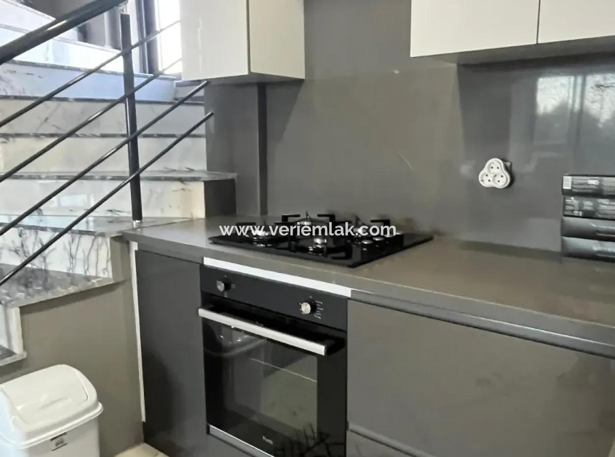 Duplex Villa For Sale In Seferihisar Akarca With Sea And Nature View