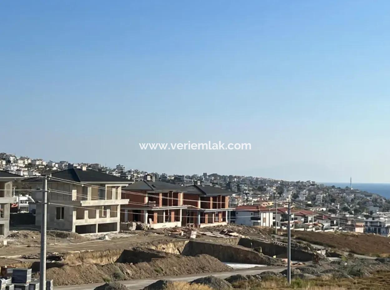 Duplex Villa For Sale In Seferihisar Akarca With Sea And Nature View