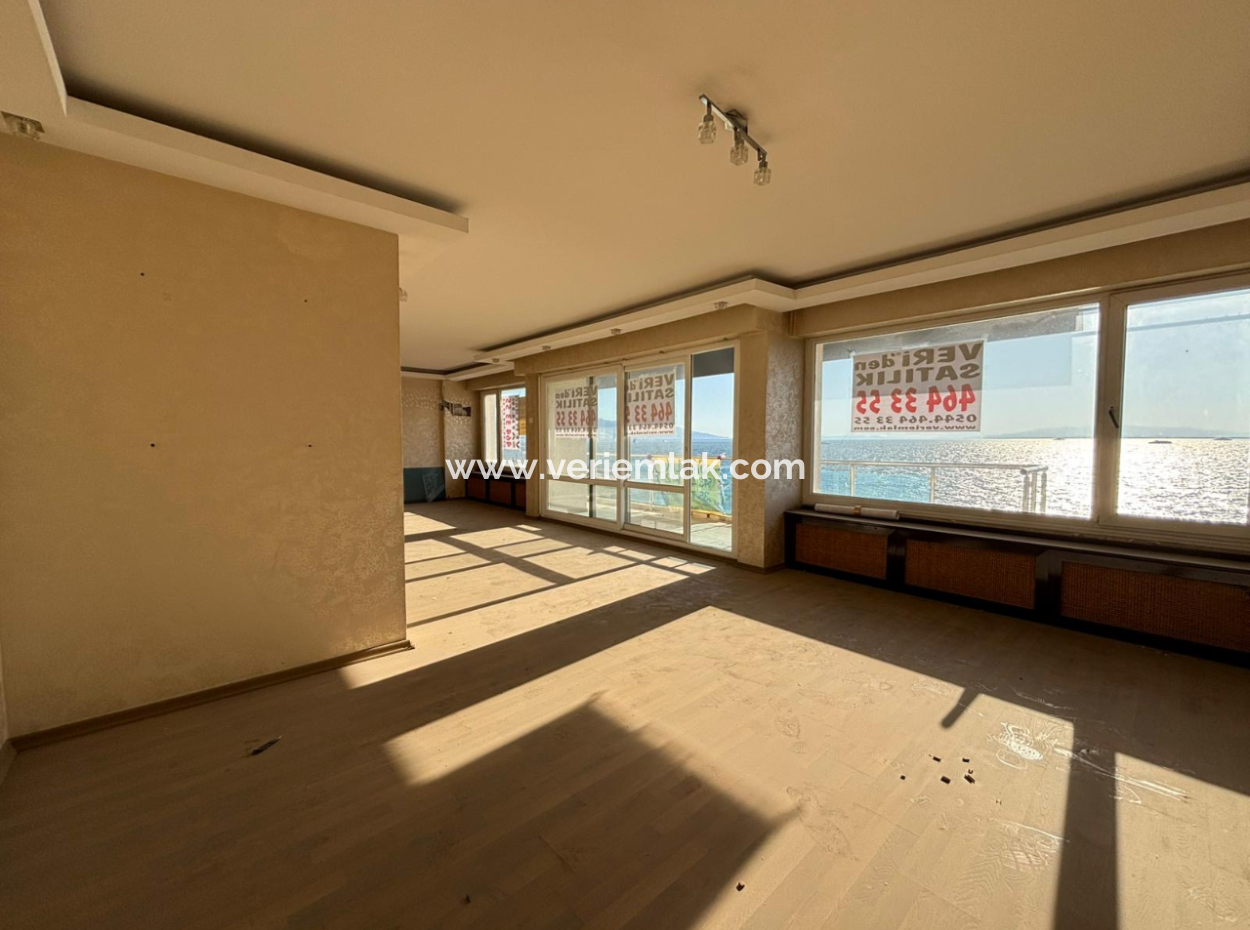 5Th Floor 2 1 160M2 Flat For Rent With Double Title Deed In Alsancak Kordon