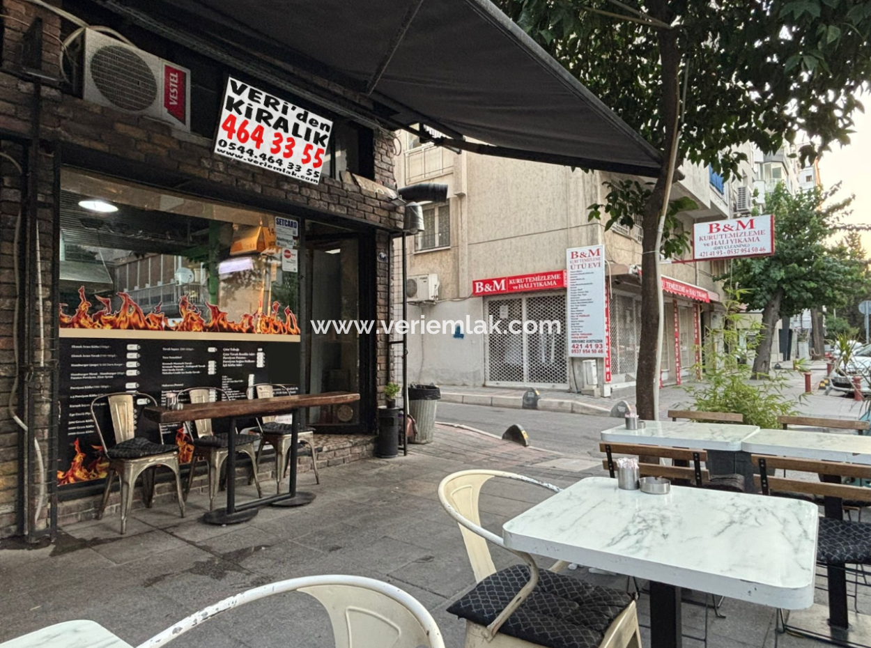 20M2 Shop For Rent With Chimney, Toilet, Devren In Alsancak Architect Sinan Neighborhood!