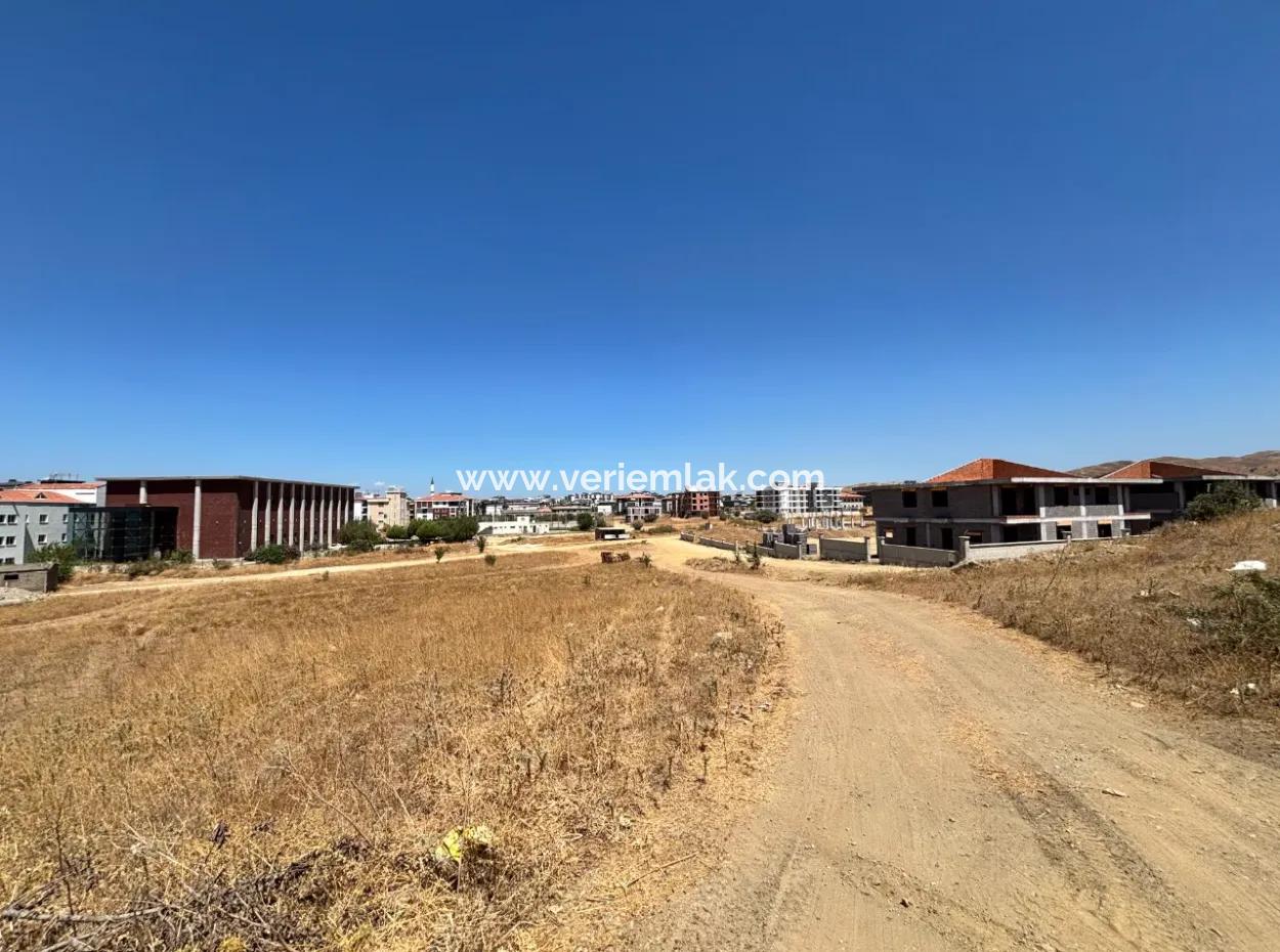 Land For Sale In Seferihisar Çolakibrahimbey Neighborhood Suitable For Horizontal Architecture And Suitable For Villa Construction
