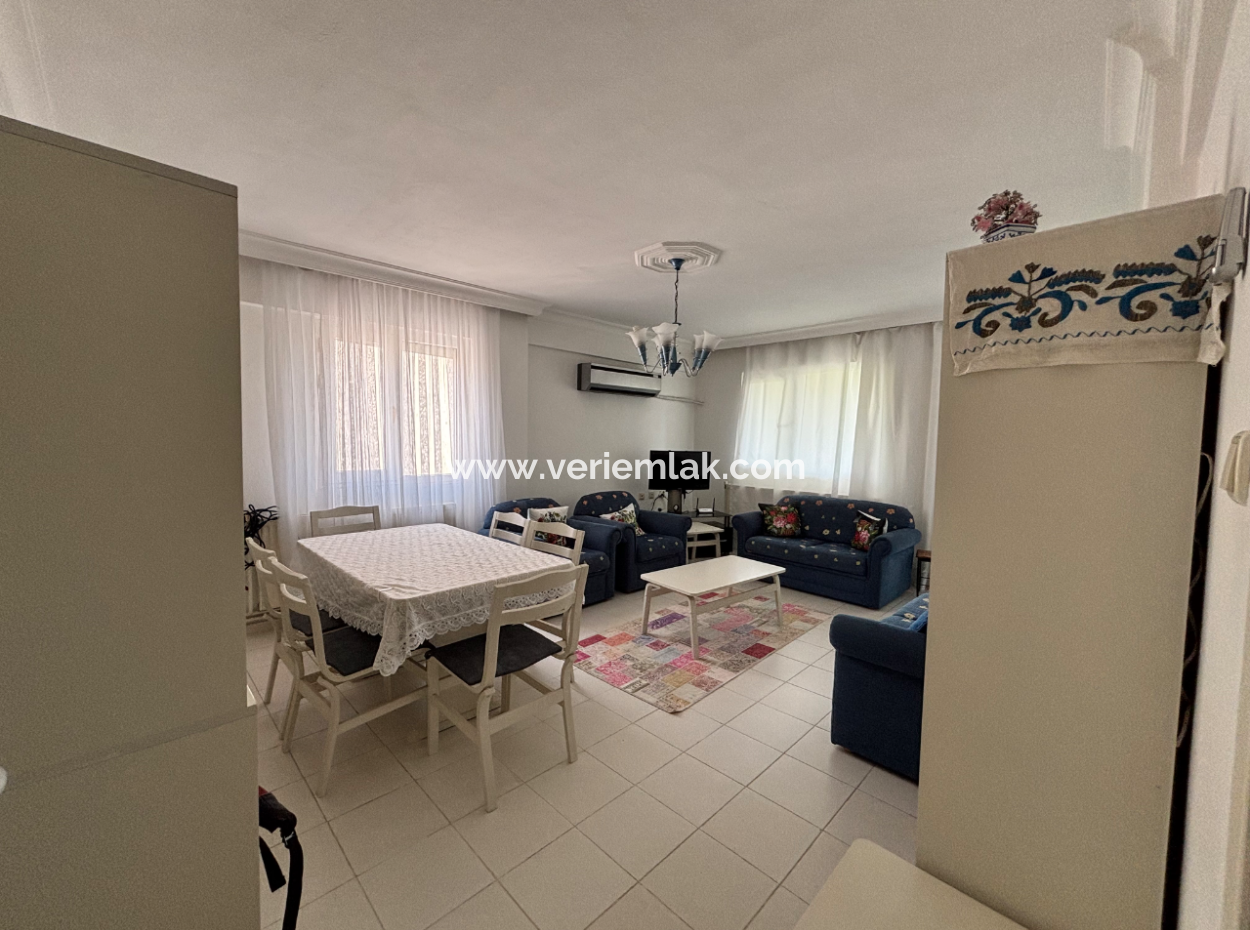 3 1 1 Furnished Apartment For Sale 130 M2 With En-Suite Bathroom In Gümüldür Bazaar