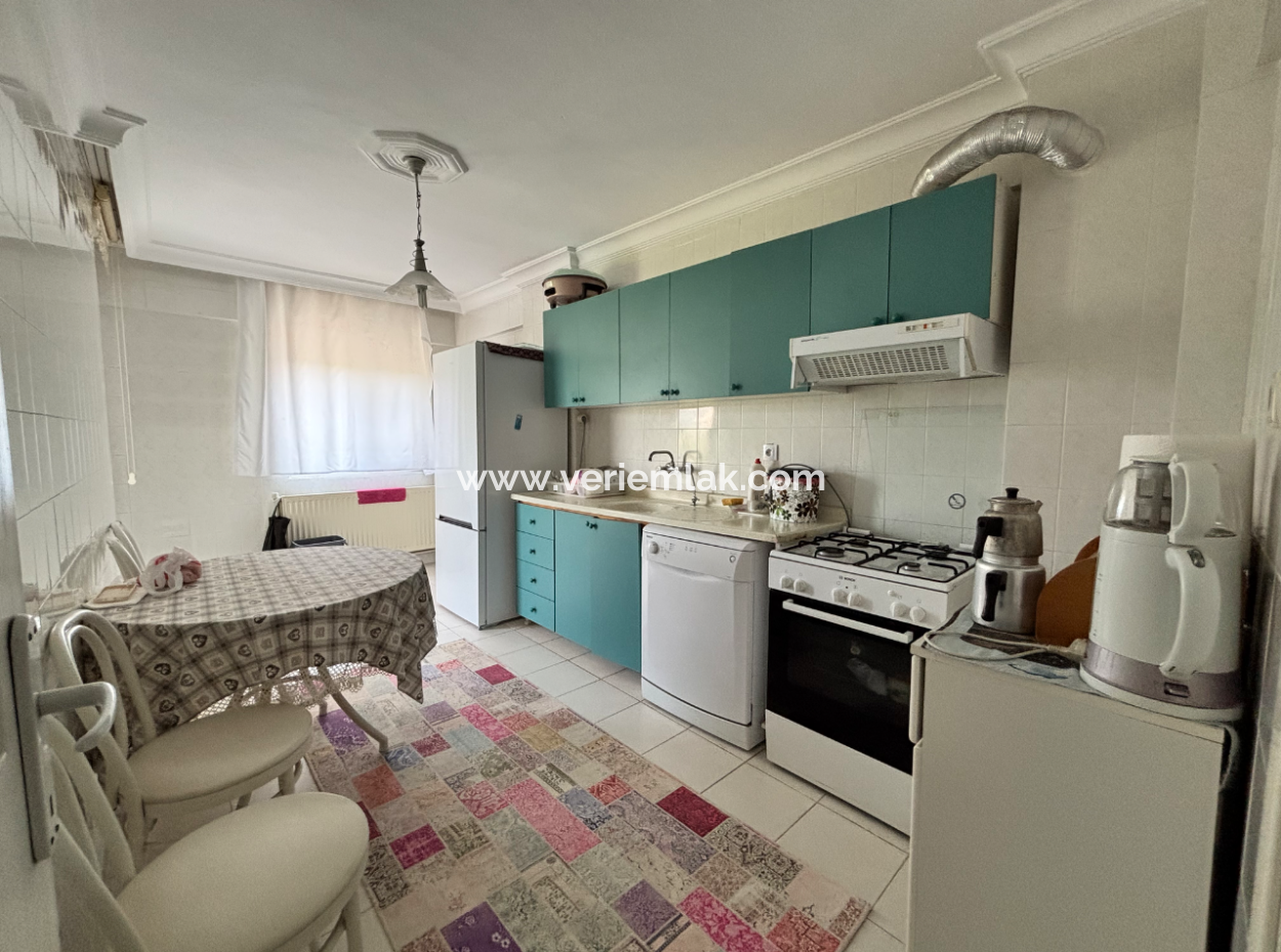 3 1 1 Furnished Apartment For Sale 130 M2 With En-Suite Bathroom In Gümüldür Bazaar