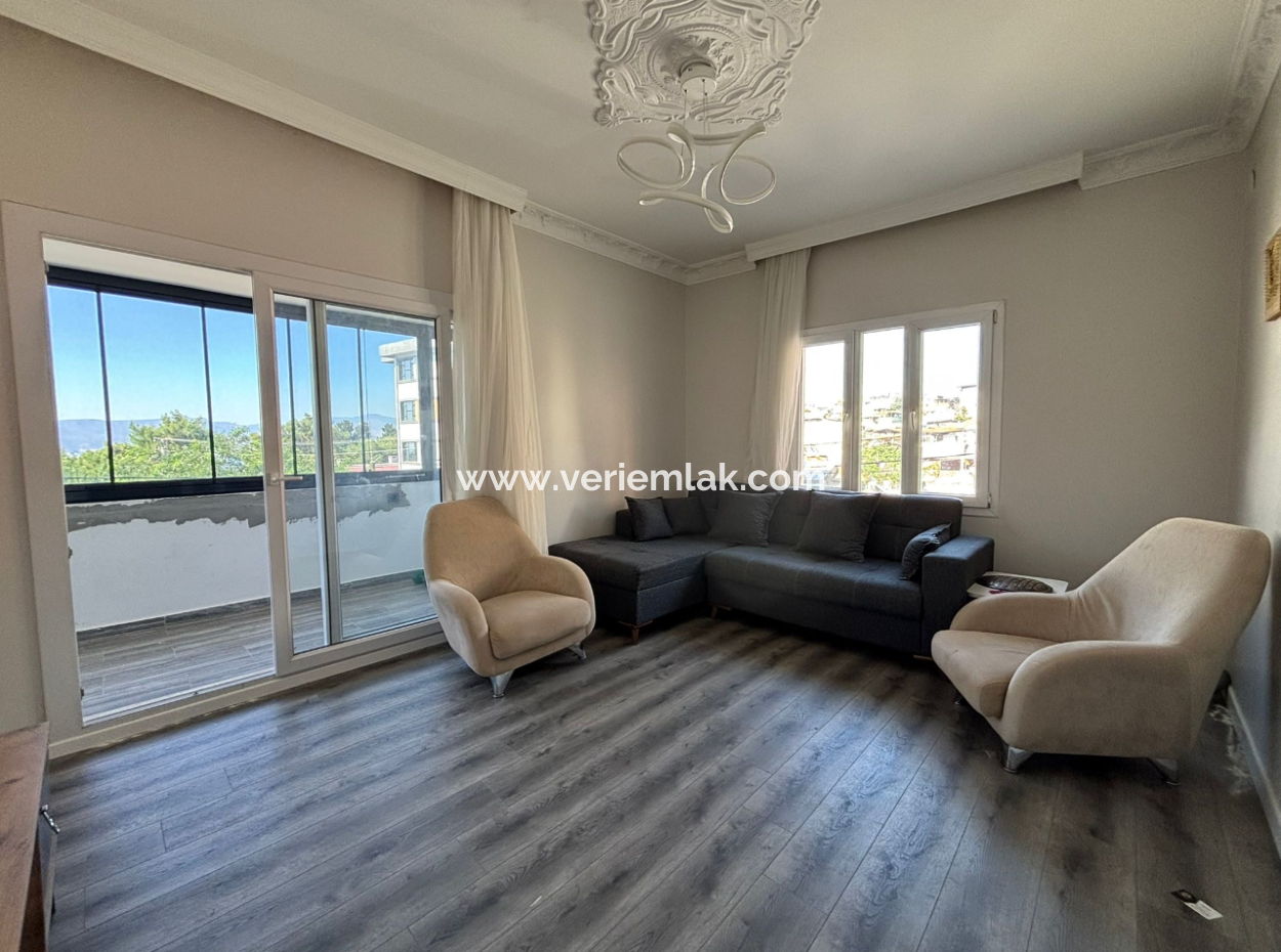 1 1 65M2 1St Floor Furnished Apartment For Rent In Konak Variant!