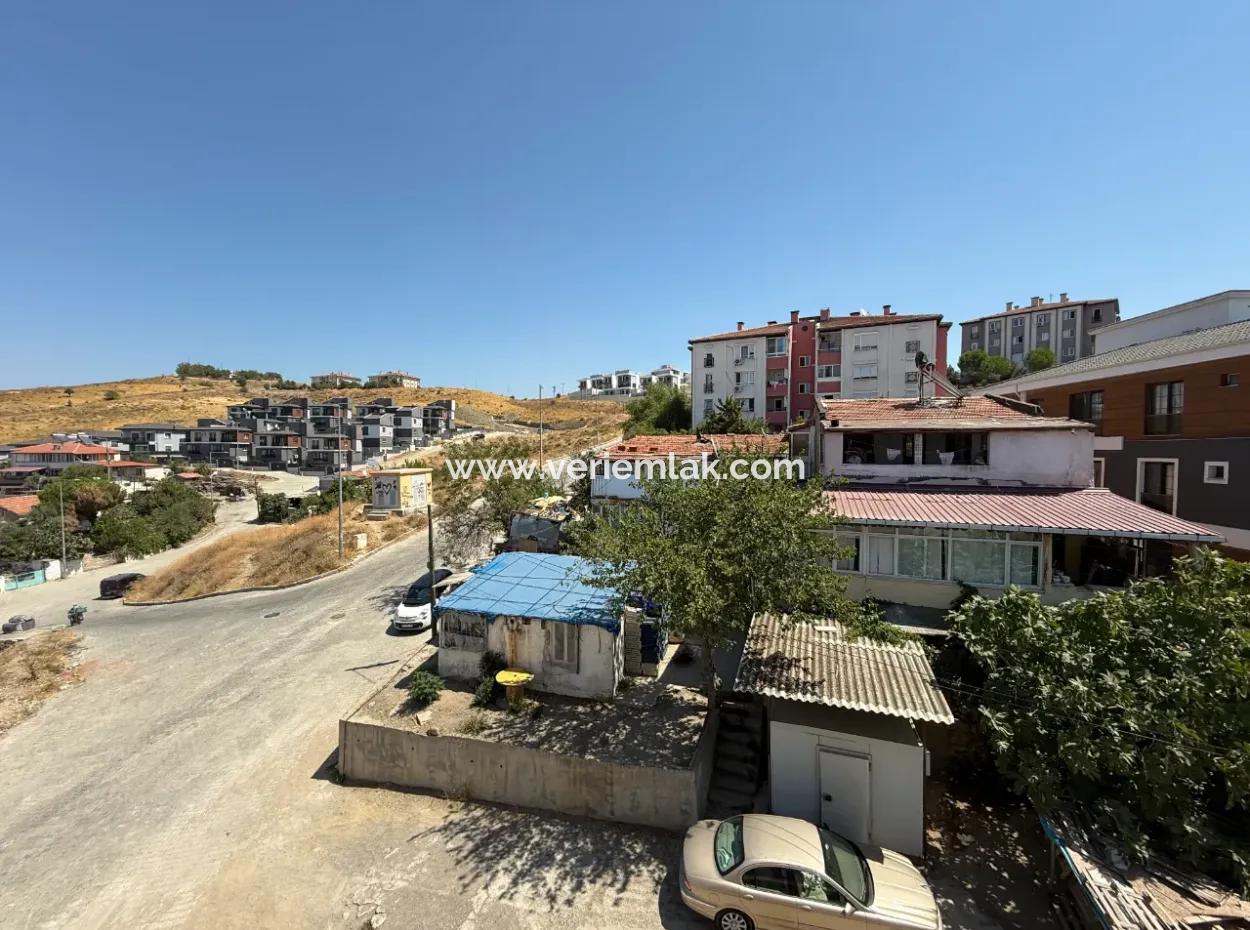 New 2 1 Apartment For Sale Near Seferihisar State Hospital, With A Wide Usage Area