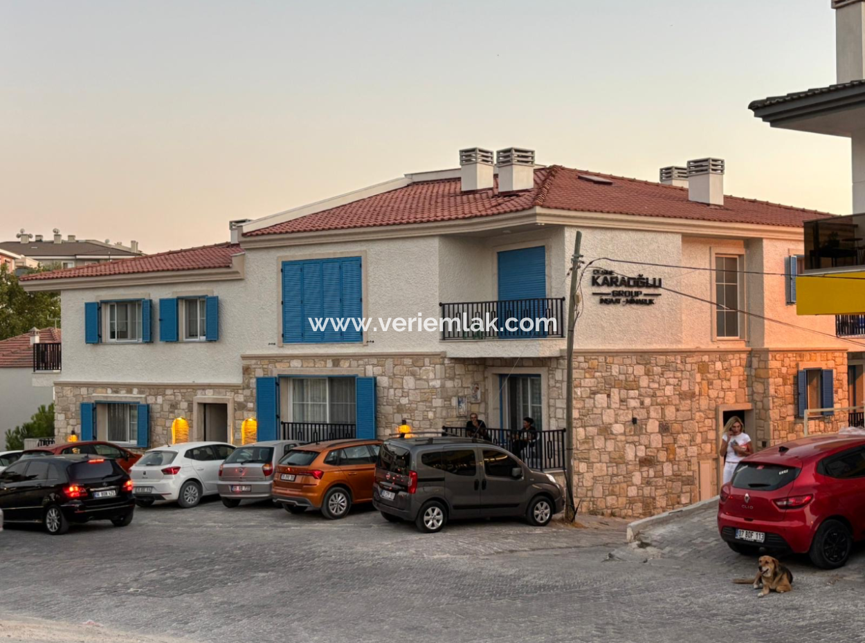 2 1 Cellar Apartment For Sale In Çeşme Ovacik With Amazing View!