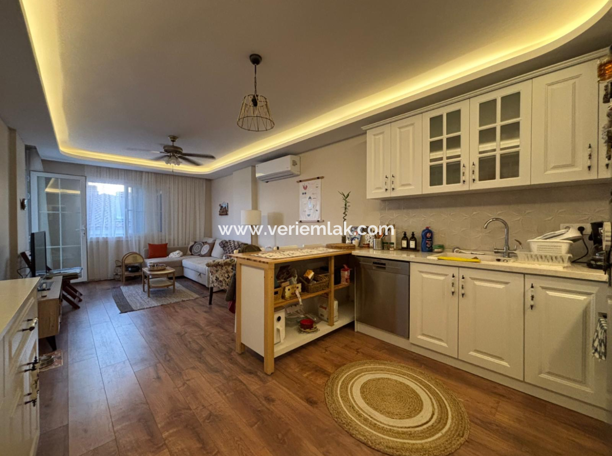 2 1 Cellar Apartment For Sale In Çeşme Ovacik With Amazing View!