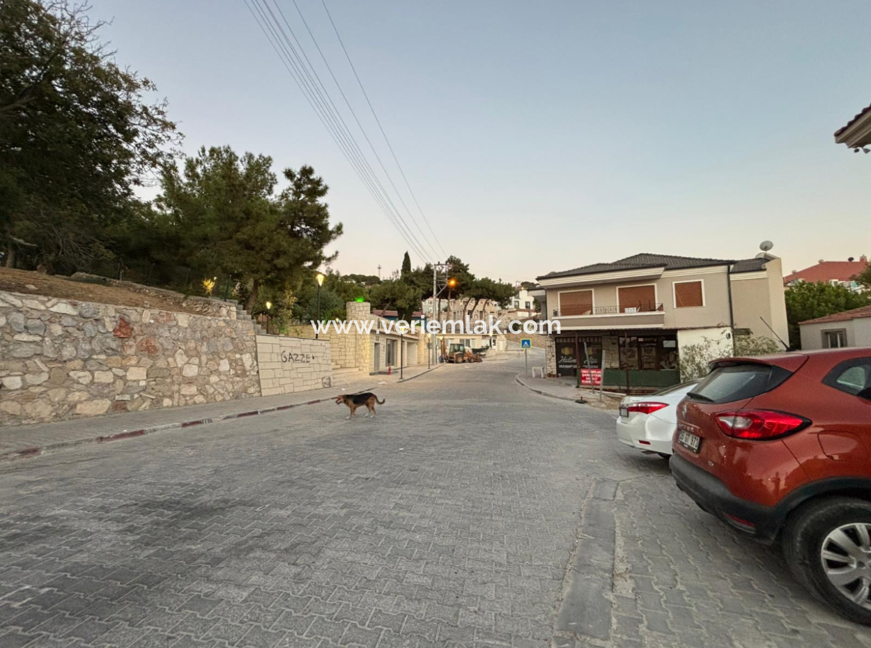 2 1 Cellar Apartment For Sale In Çeşme Ovacik With Amazing View!