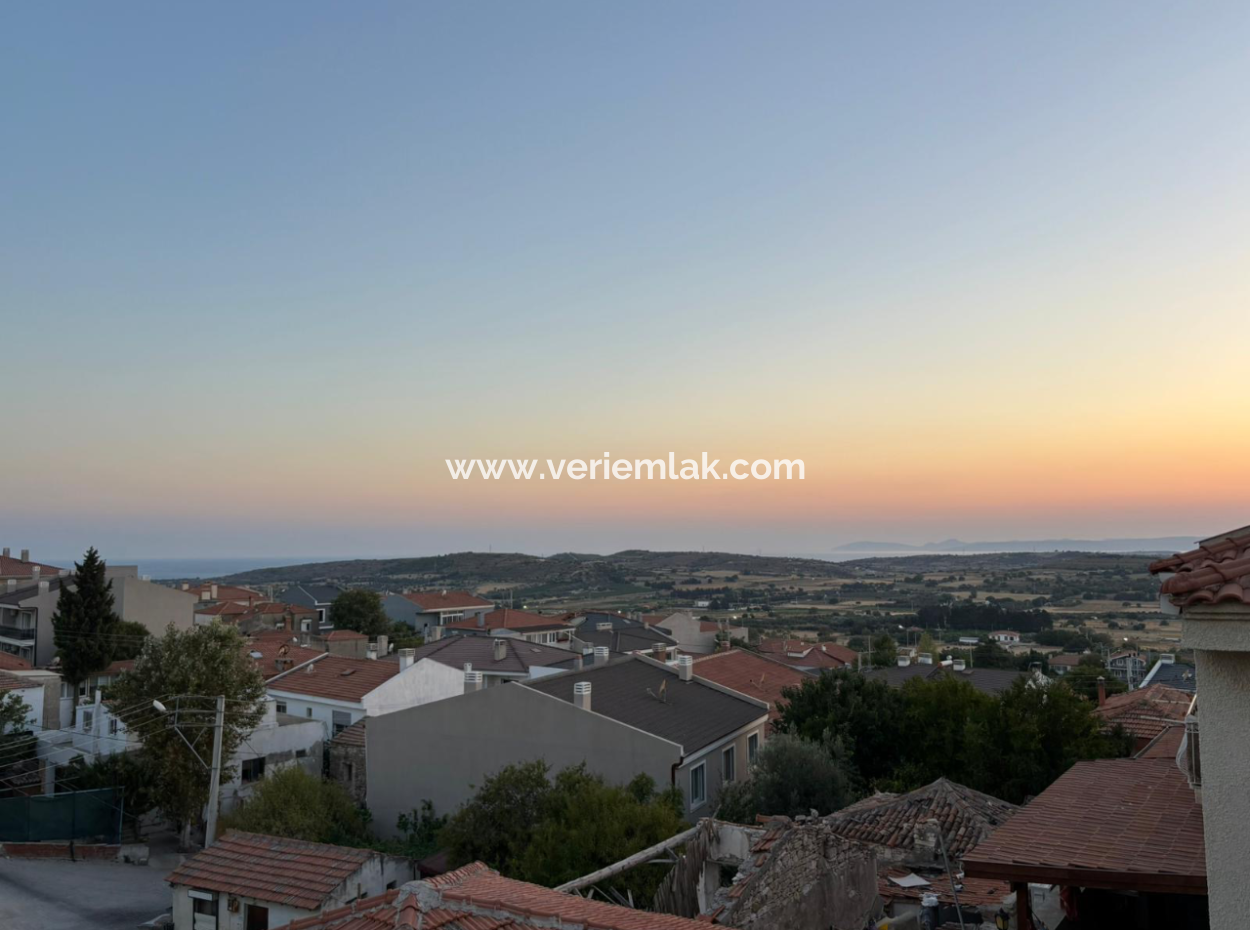 2 1 Cellar Apartment For Sale In Çeşme Ovacik With Amazing View!