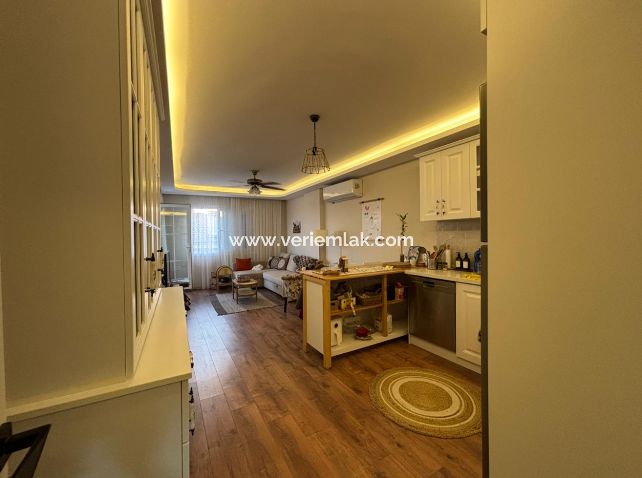 2 1 Cellar Apartment For Sale In Çeşme Ovacik With Amazing View!