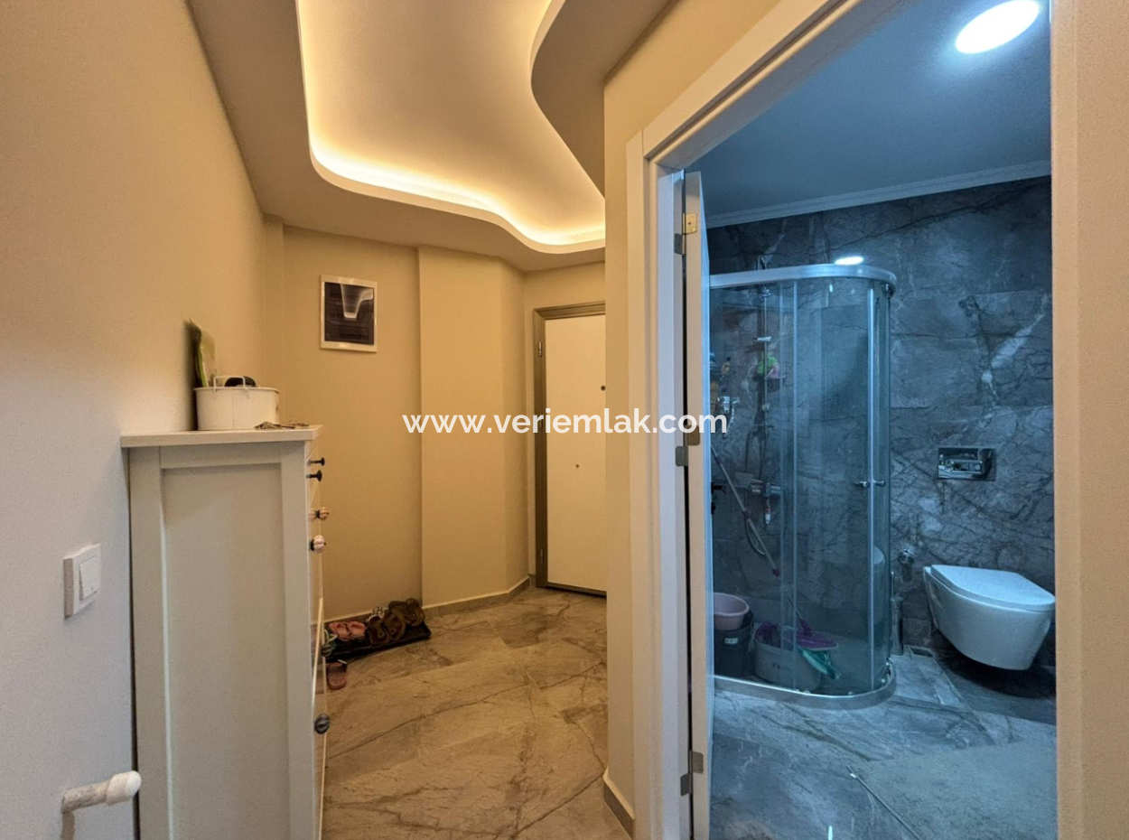 2 1 Cellar Apartment For Sale In Çeşme Ovacik With Amazing View!