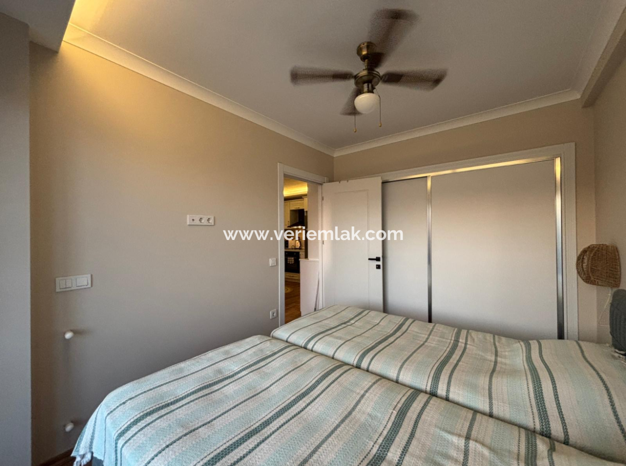 2 1 Cellar Apartment For Sale In Çeşme Ovacik With Amazing View!