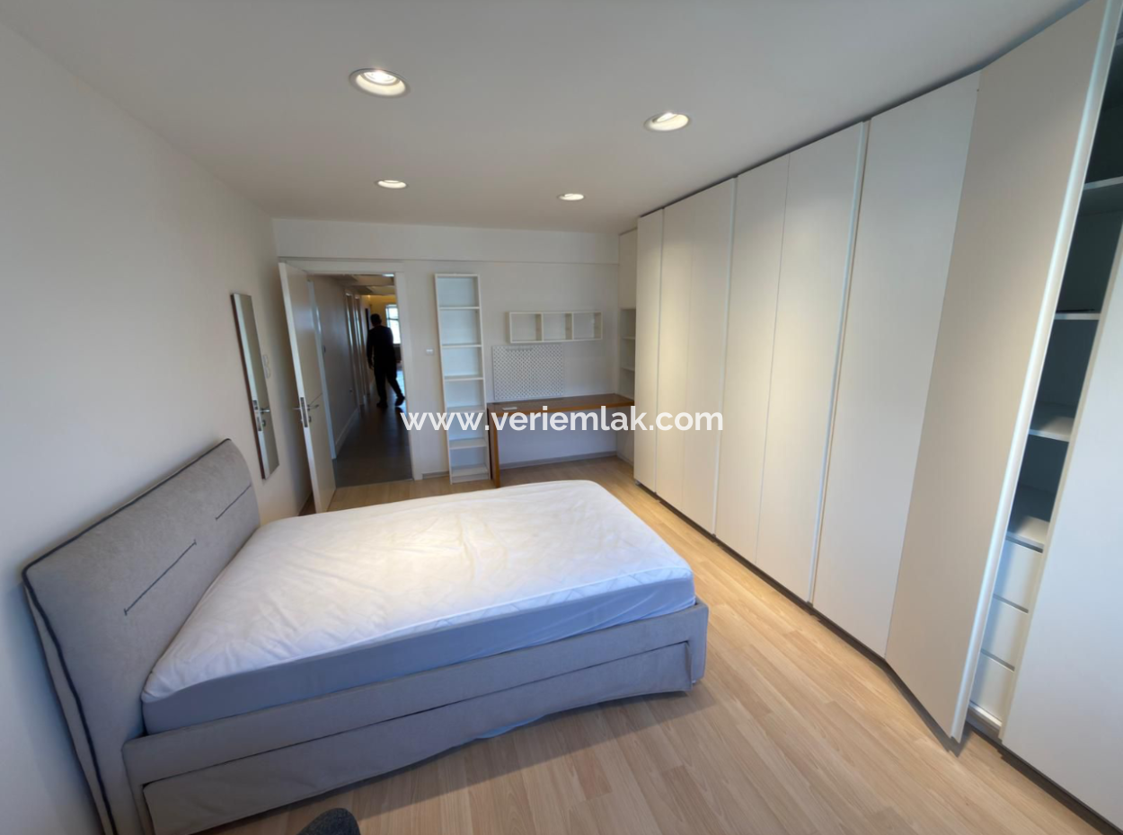 Fully Renovated Mezzanine Mansion Flat With 4 1 Parking Lot In Karataş