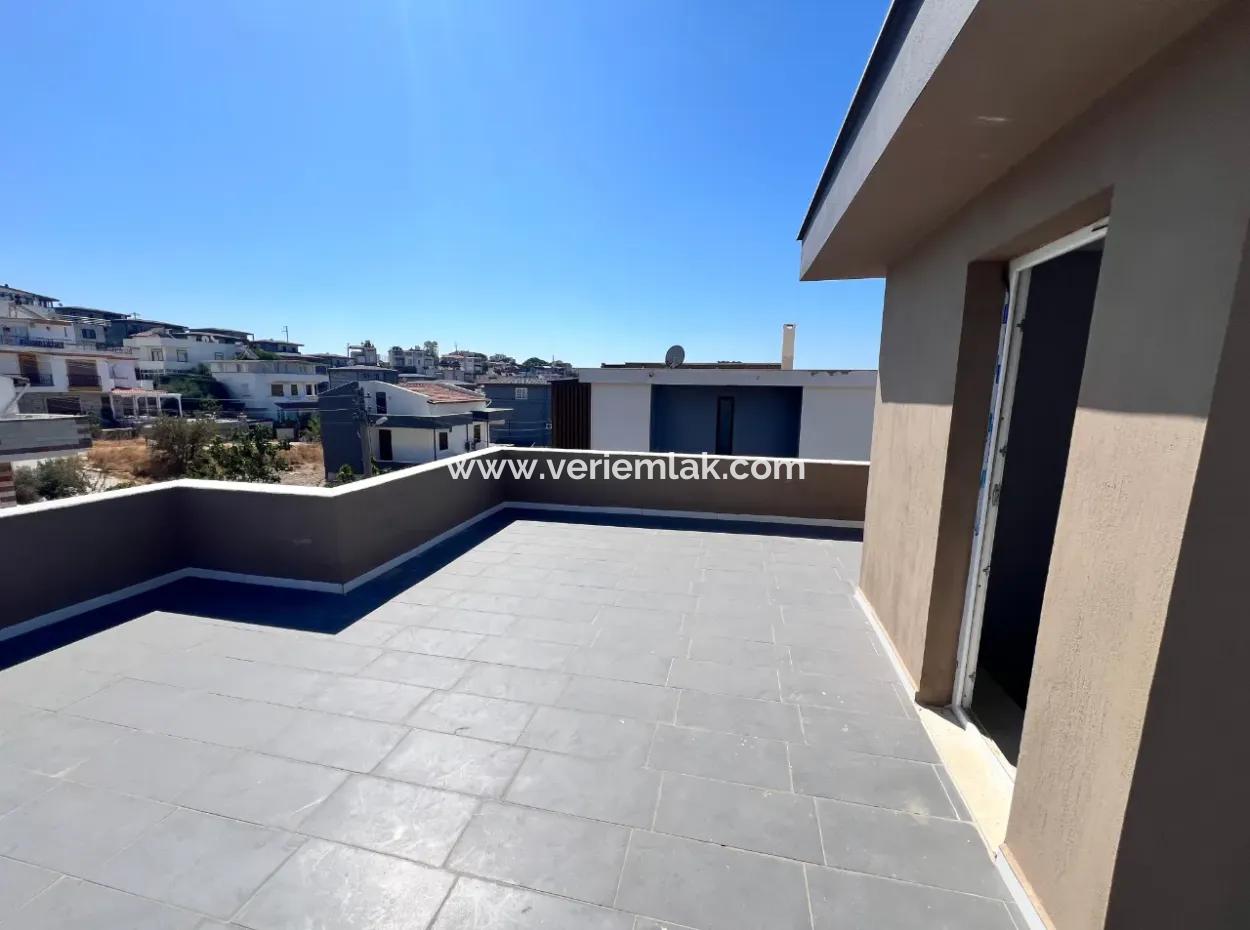 Fully Detached 4 1 Sea View Villa In Seferihisar Akarca – Elmastaş Area