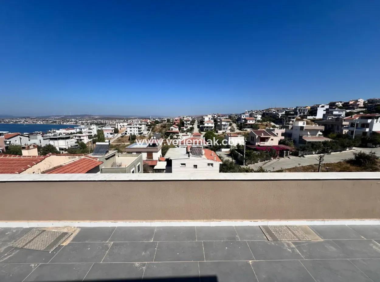 Fully Detached 4 1 Sea View Villa In Seferihisar Akarca – Elmastaş Area