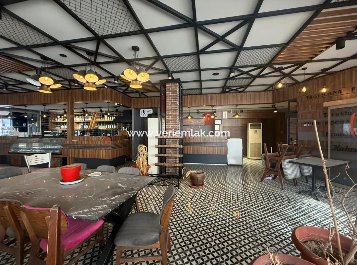 Full-Floor Cafe For Sublease In Seferihisar City Center