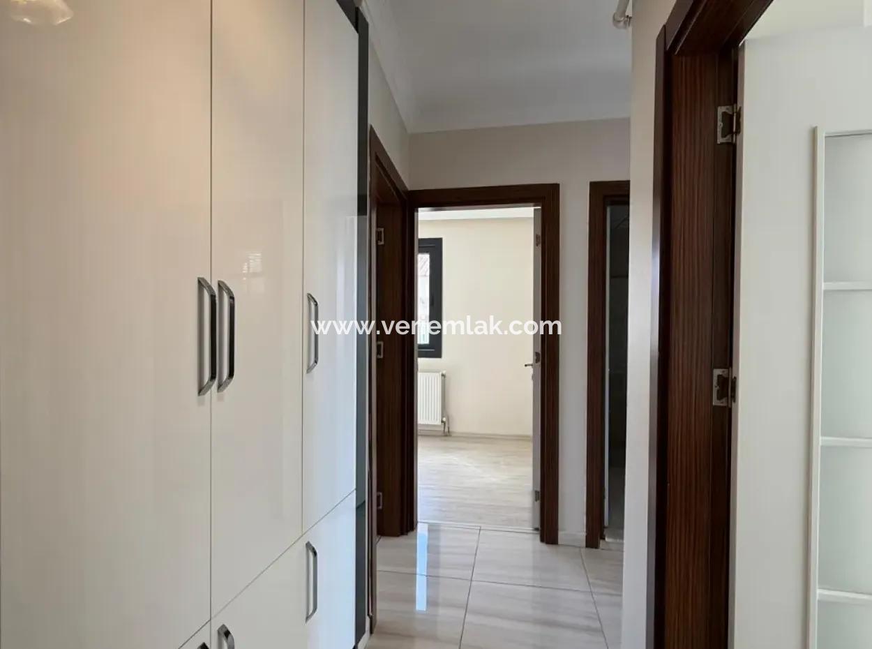 2 1 Flats For Sale On The Most Popular Street Of Seferihisar, Free Of Charge And Suitable For Credit