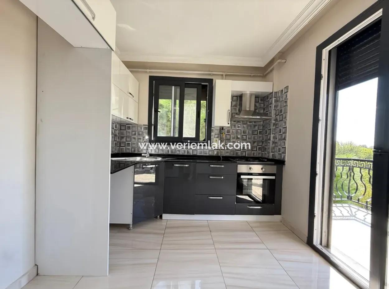 2 1 Flats For Sale On The Most Popular Street Of Seferihisar, Free Of Charge And Suitable For Credit