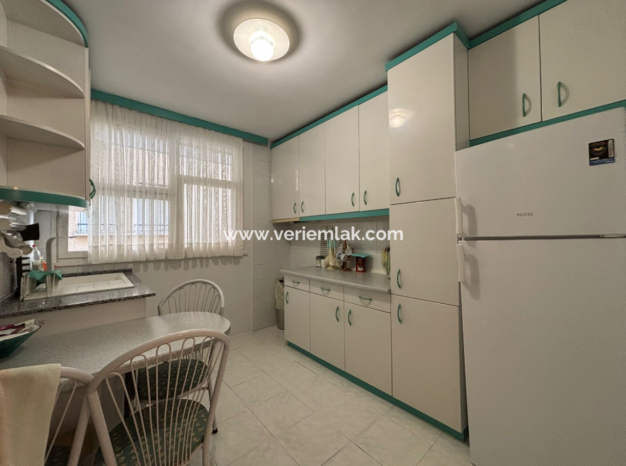 3 1 Furnished Flat For Rent With Parking In Alsancak Cultural District
