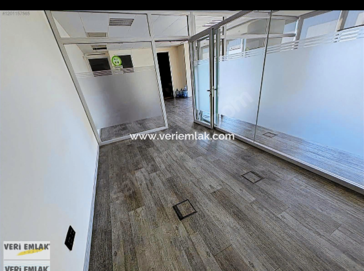 133 M2 Workplace For Rent With 2 1 Vat In Bayrakli Tower!