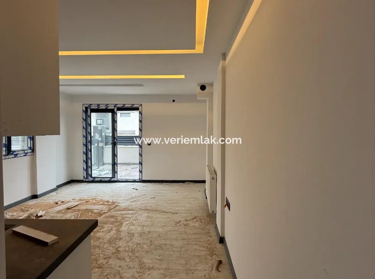 1 1 Garden Use Brand New Flat For Sale In Seferihisar Camikebir – Gözsüzler Region