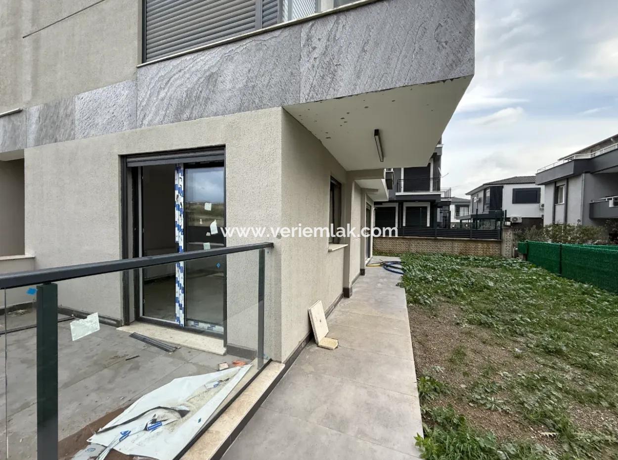 1 1 Garden Use Brand New Flat For Sale In Seferihisar Camikebir – Gözsüzler Region