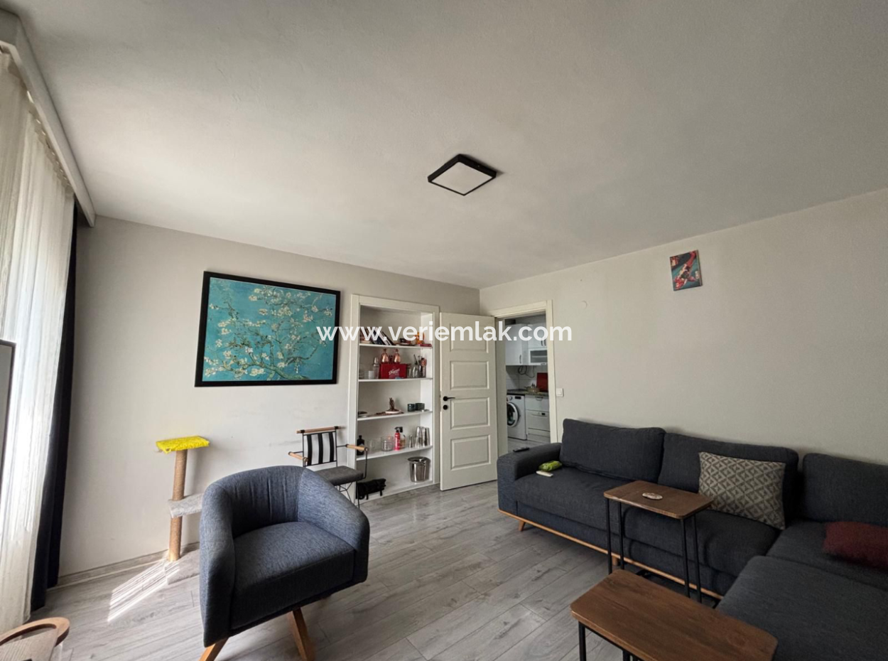 Alsancak Private Health Opposite 1 1 Furnished Flat For Sale Without Cost!